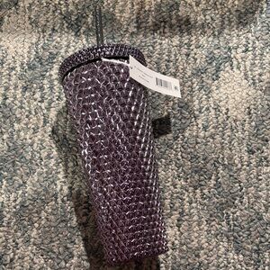 Black Iridescent Studded Tumbler